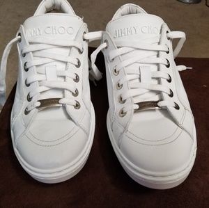 Jimmy Choo white sneakers Shoes Men size 9 US